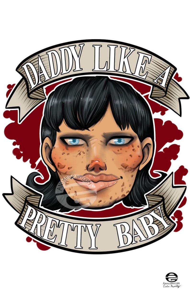 The Final Pam Daddy Like a Pretty Baby 11x17 print image 1