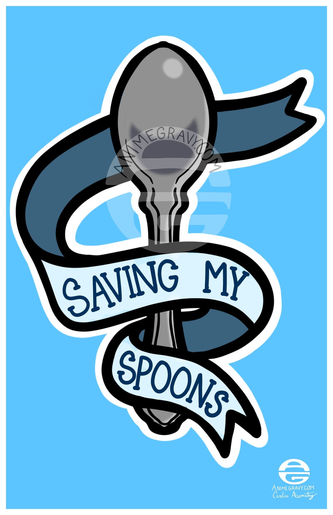 Saving My Spoons Chronic Illness Mental Health Inspired Etsy