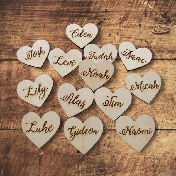 Add on Hearts for Family Tree Signs