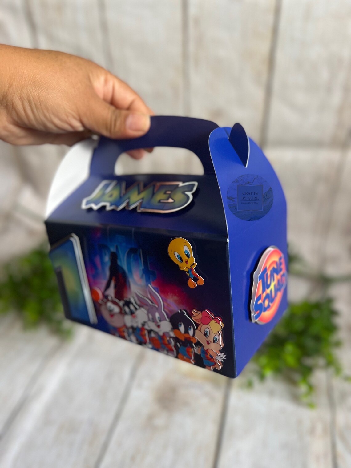 Space Jam 2 Treat Boxes/space Jam Favor Boxes/space Jam Party Etsy