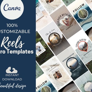 Instagram Reels Outro Templates with Beautiful Designs Canva image 1
