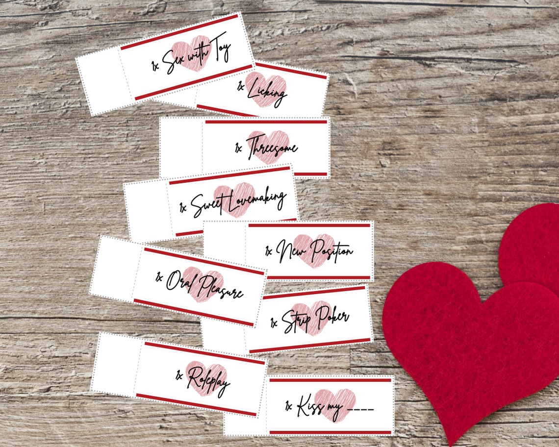 45 Sex Gutscheine zum Ausdrucken und Verschenken Sexy | Etsy