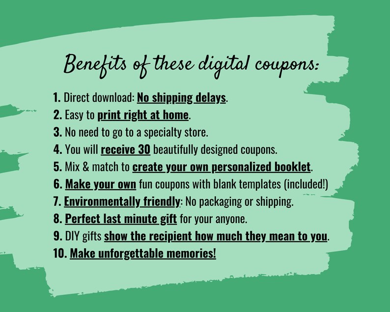 Image displaying the advantages of digital coupons