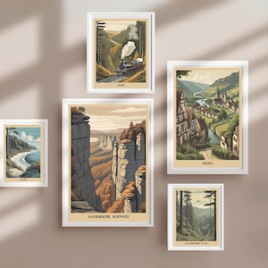 32 Germany Landscape Poster | Nature Collection | Nature Wall Art | Outdoor Digital Art | Germany Wall Art | Instant Download