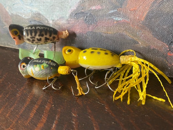 Buy Vintage Fred Arbogast hula Popper Fishing Lures Vintage Bass Fishing  Lure Vintage Spin Casting Vintage Fishing Lure Jitterbug Vintage Lure  Online in India 