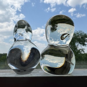 Mantorp Sweden Glass Bird - Etsy