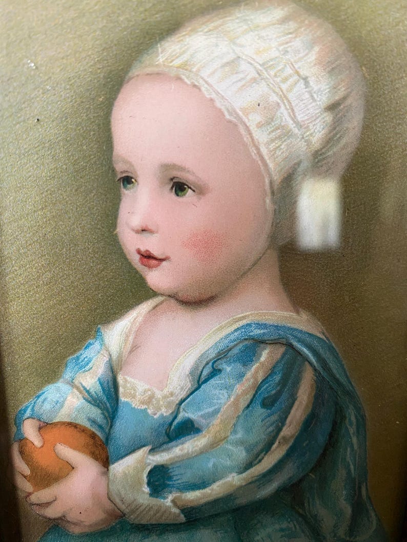 Vintage Portrait De 