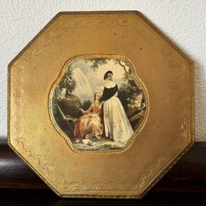 2 Vintage Italian Florentine Gold Gilt Wooden Wall Plaques Vintage ...
