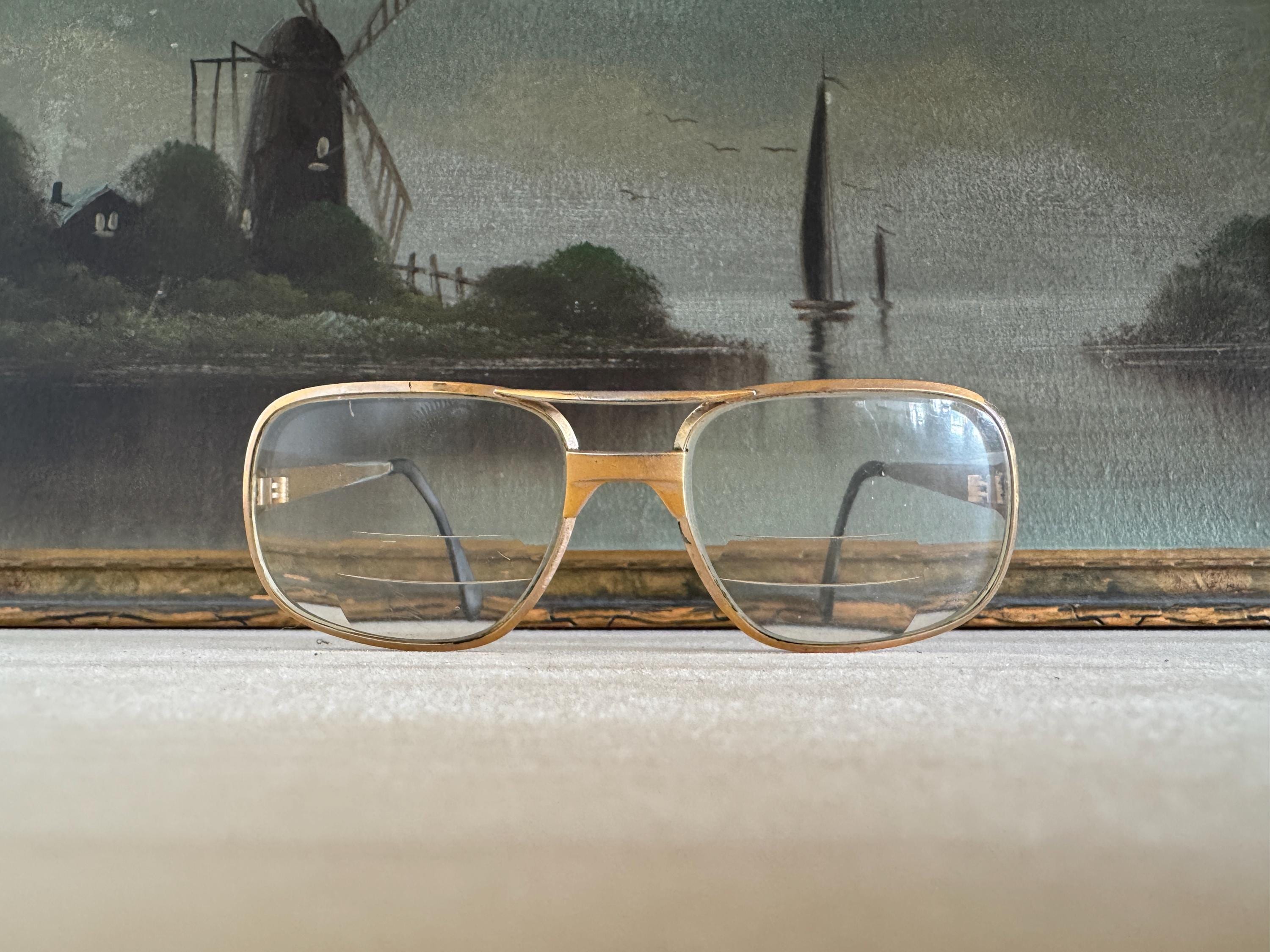 Vintage Metzler 7610 Gold Frames Helmut Kohl German Eyeglasses - Etsy
