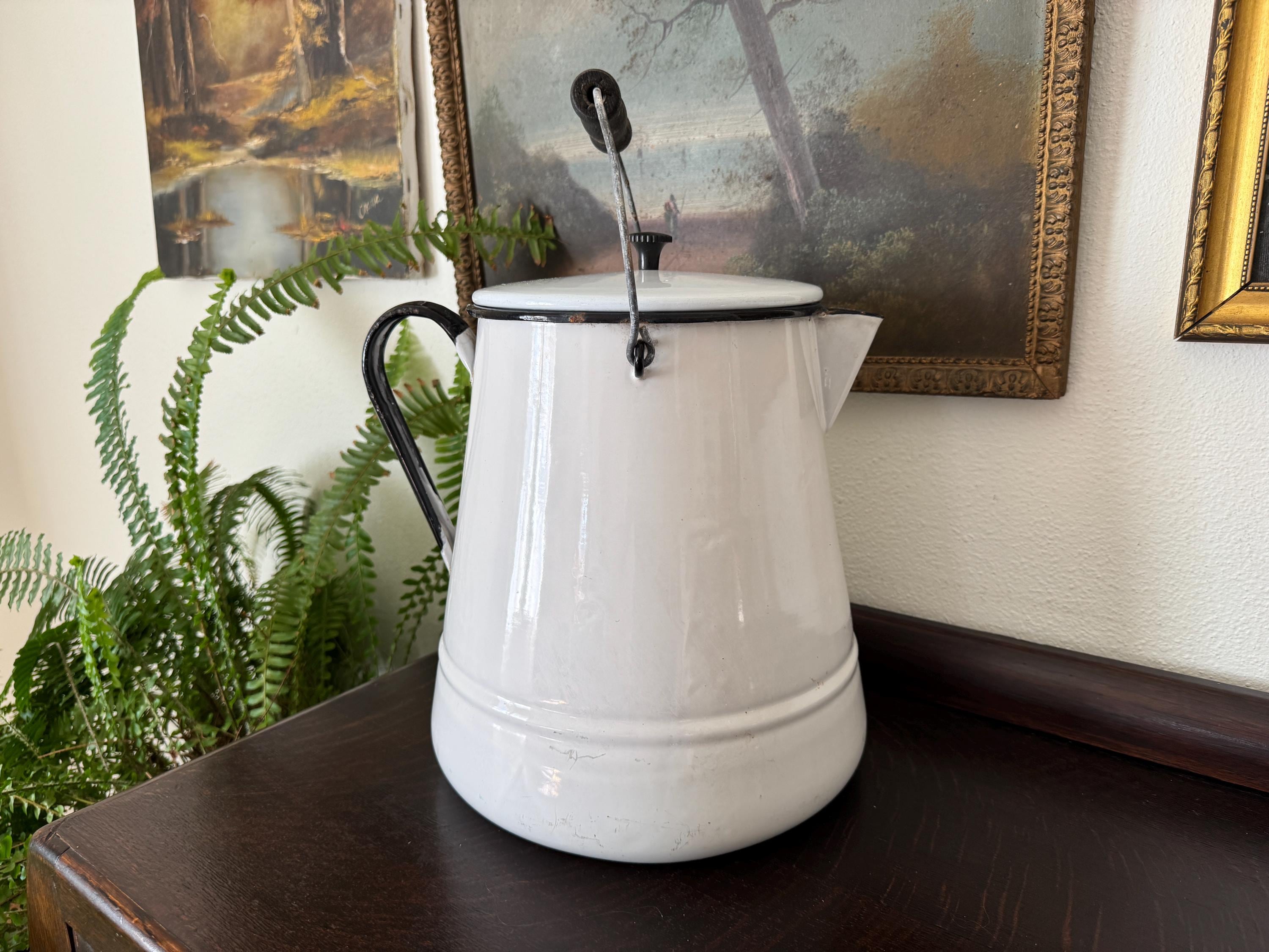Antique Coffee Kettle - Etsy