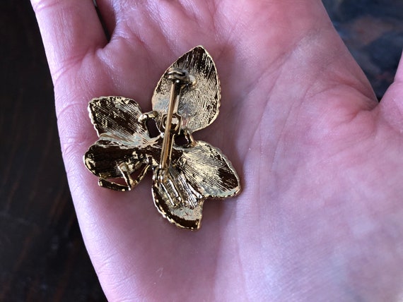 Vintage Gerry's Gold Flower Brooch Vintage Gerry'… - image 8