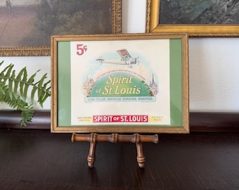 Vintage Novelty Spirit of St Louis New York Paris - Pilots Travel