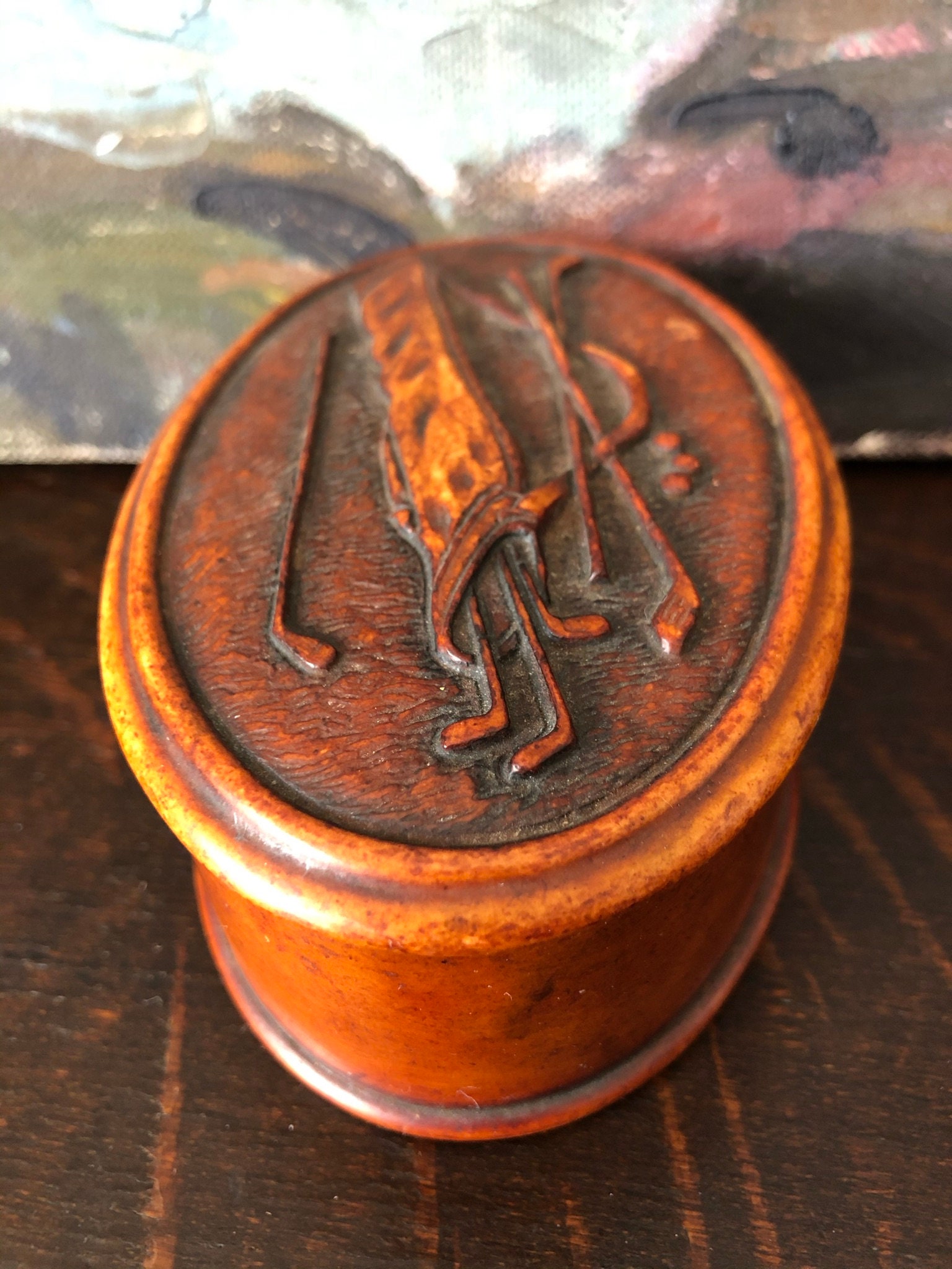 Vintage Golf Clubs Trinket Box Vintage Golf Club Valet Box Etsy