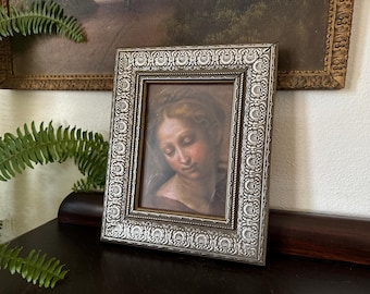 Elias Artmetal American Sterling Pewter Ornate Vintage Frame- 4