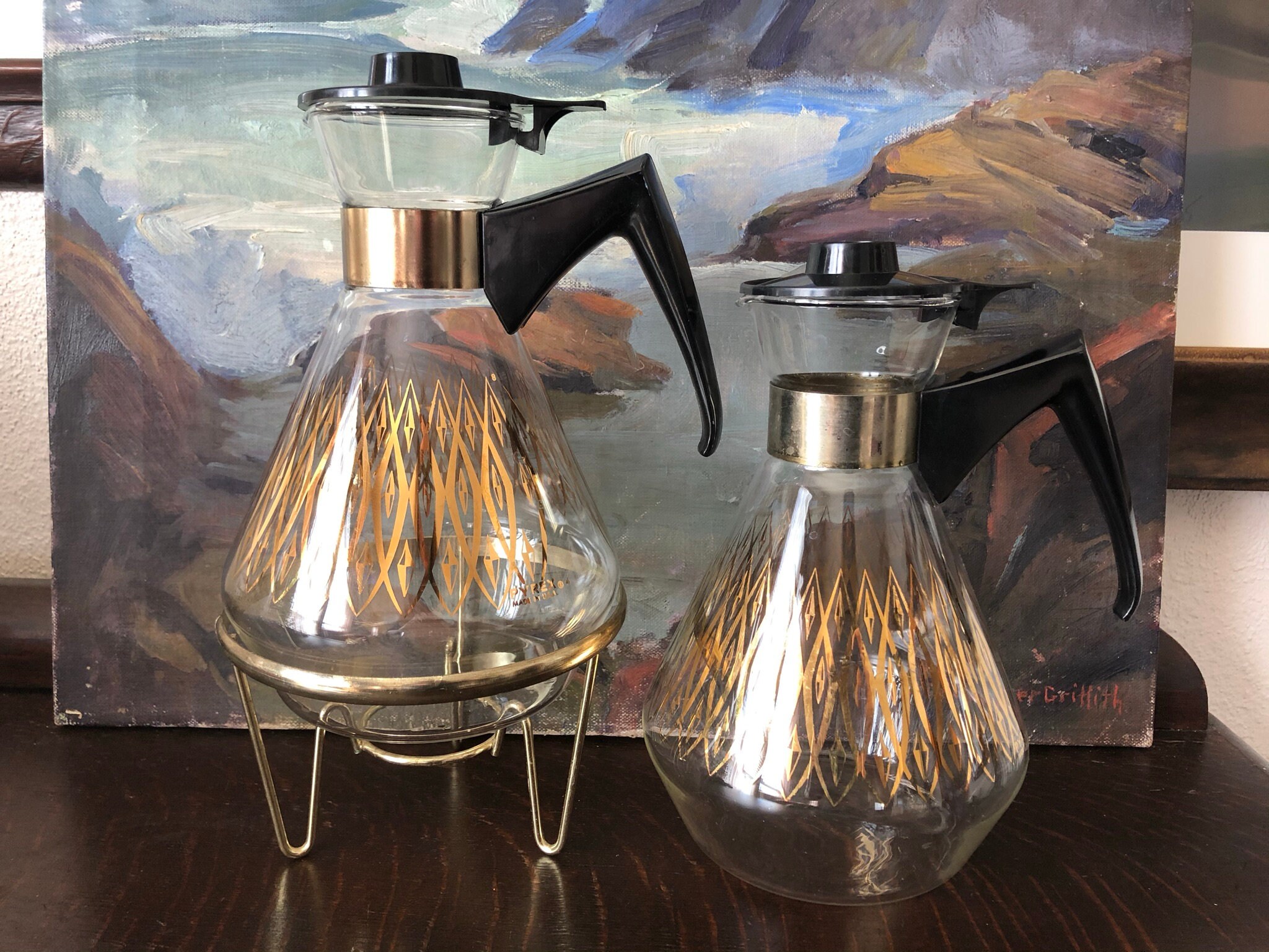 Vintage pyrex coffee carafe cheap