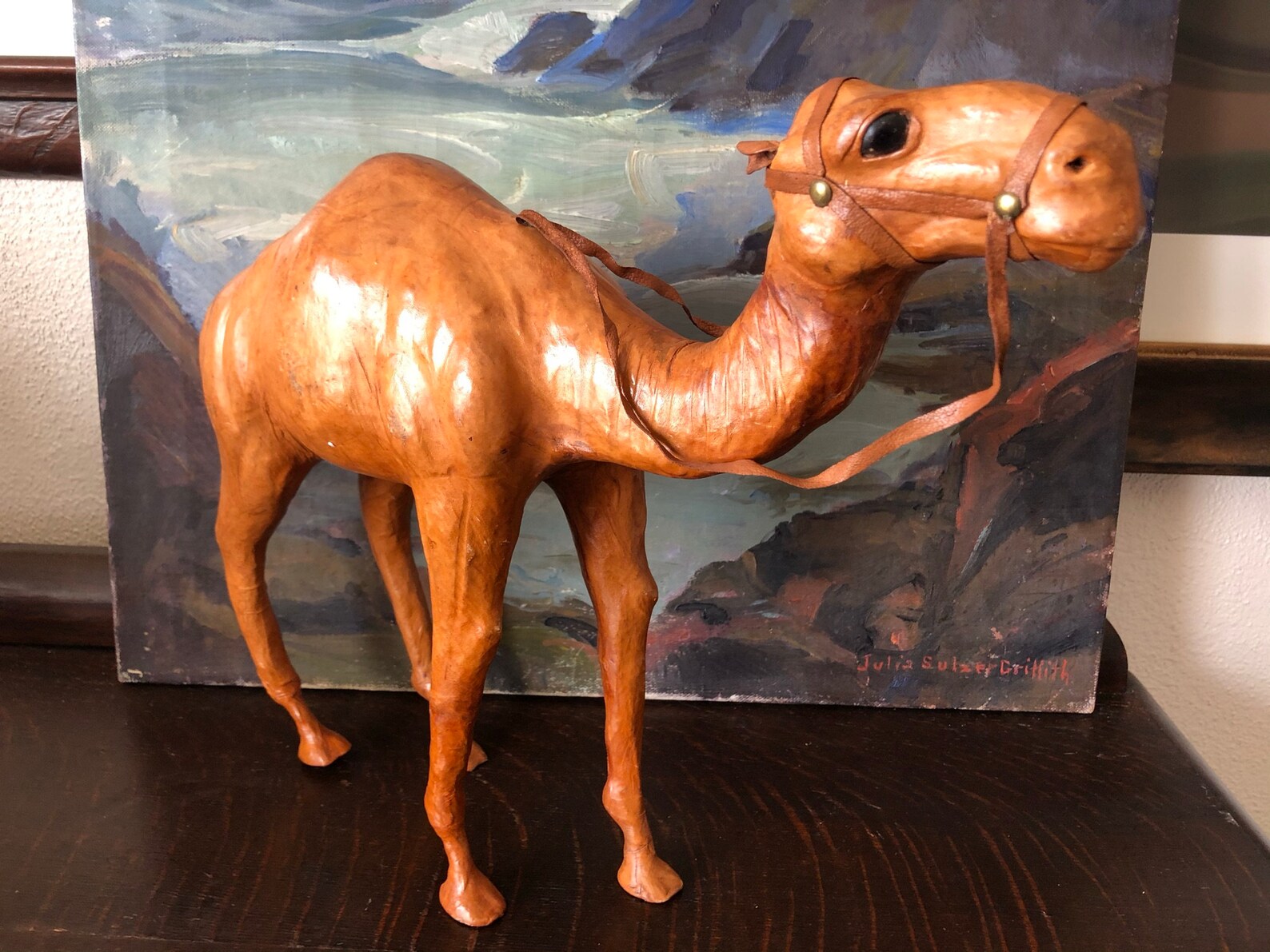 mysterious camel figurine
