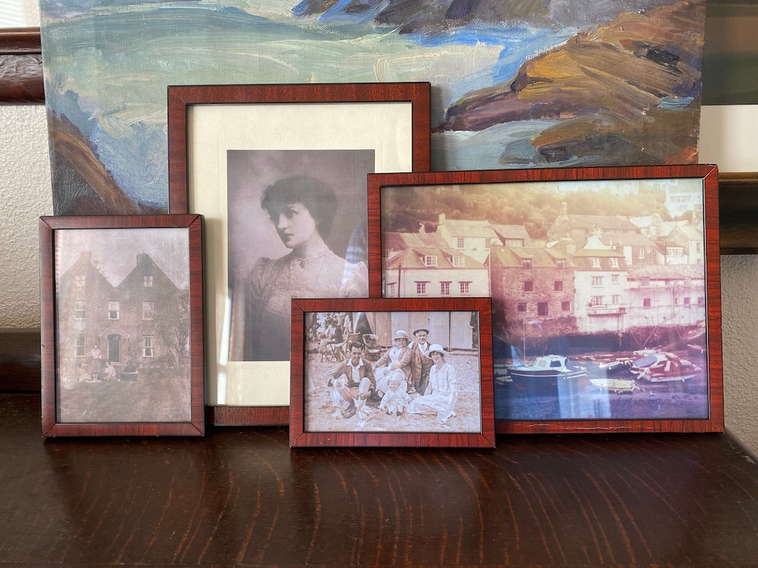 Local German Photo Frame Vintage German Photo Frame Set of 4 Vintage Wood Picture Frames Set of ...