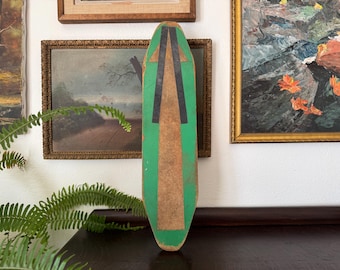 Mid-Century Skateboard with Chicago 76P Clay Wheels