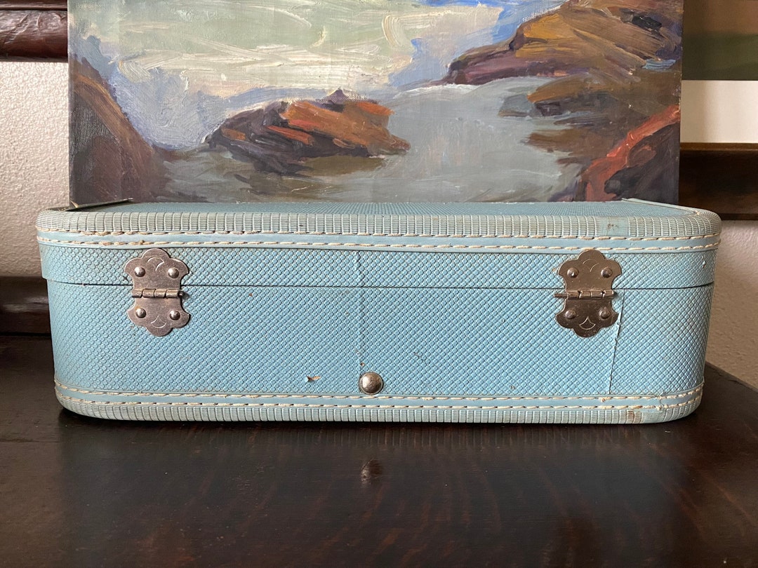 Vintage Mid Century Suitcase Wall Shelf Vintage Suitcase Shelf Vintage