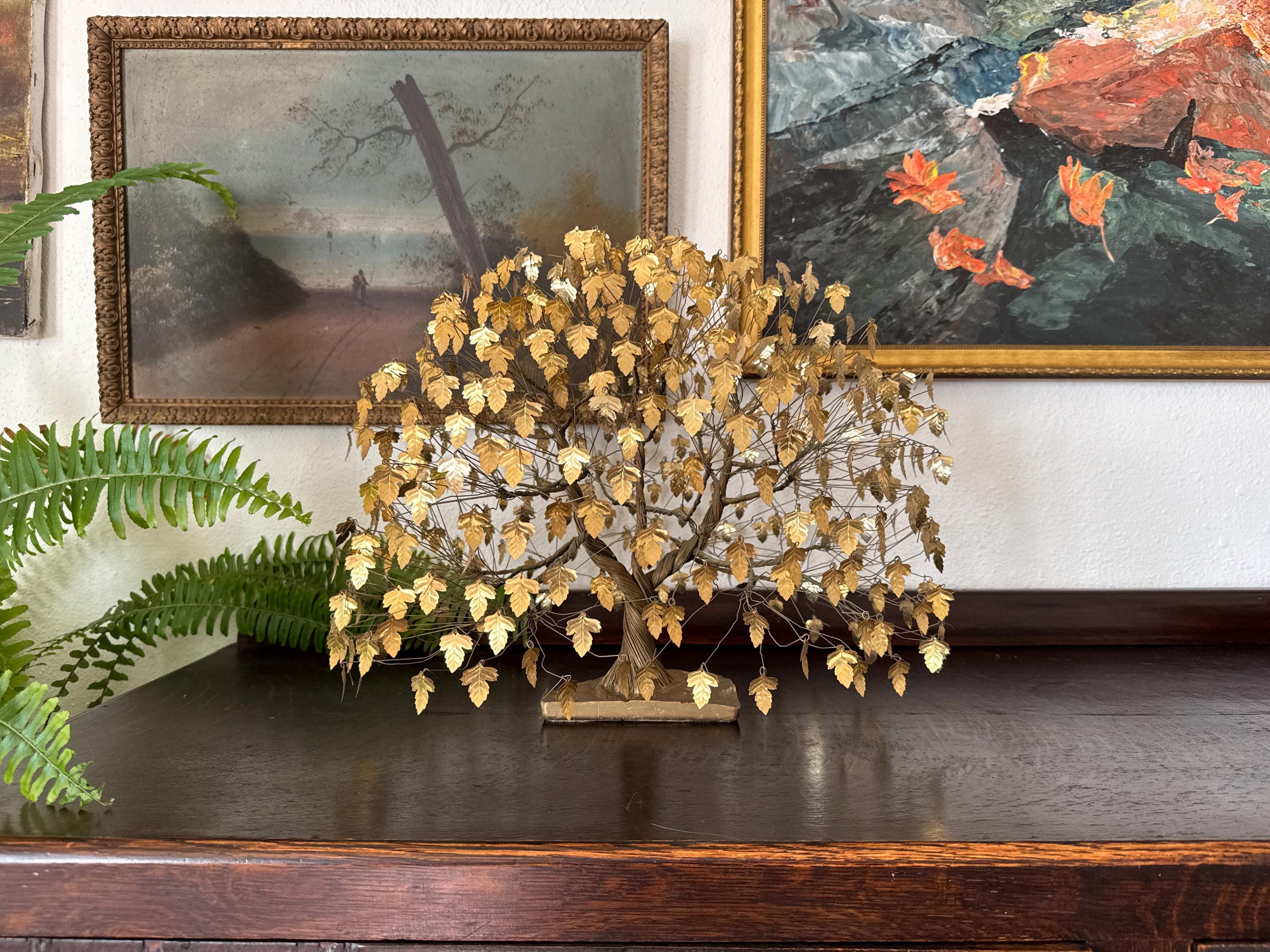Vintage XXL Original Dream Tree by J. E. Tramel Kinetic Sculpture