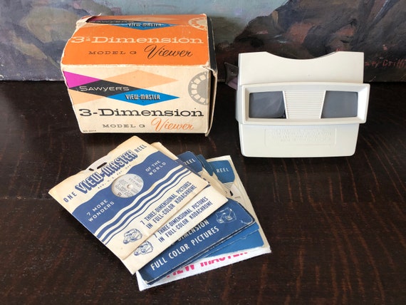 Vintage View-master Model G Viewer With Original Box & Stereo Reels Vintage  View Master Viewer and Reels Vintage Kodachrome Stereo Reels -  Canada