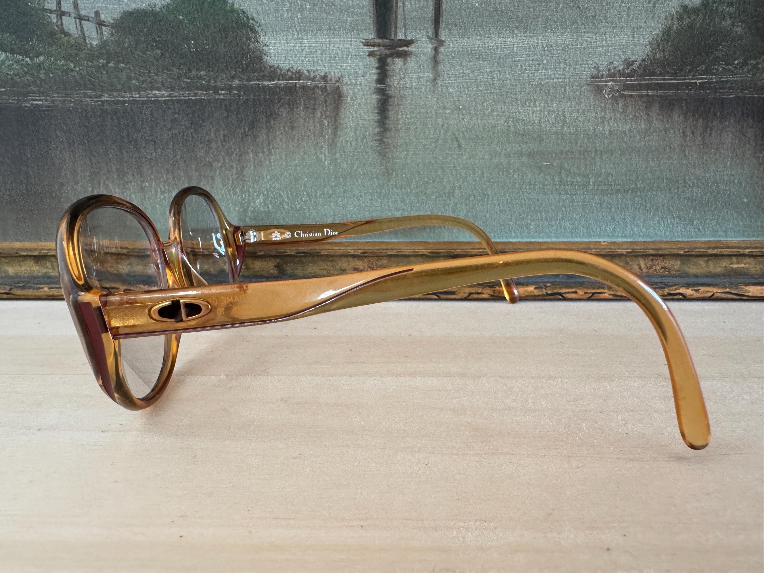 Vintage Christian Dior Optyl Eyeglasses 1970s-80s Tinted  display picture 2