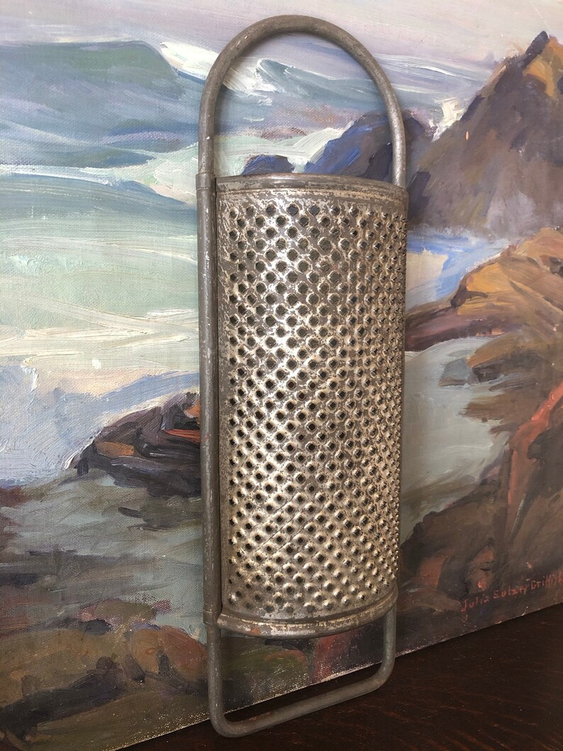 Vintage French Cheese Grater Vintage Primitive Cheese Grater Etsy