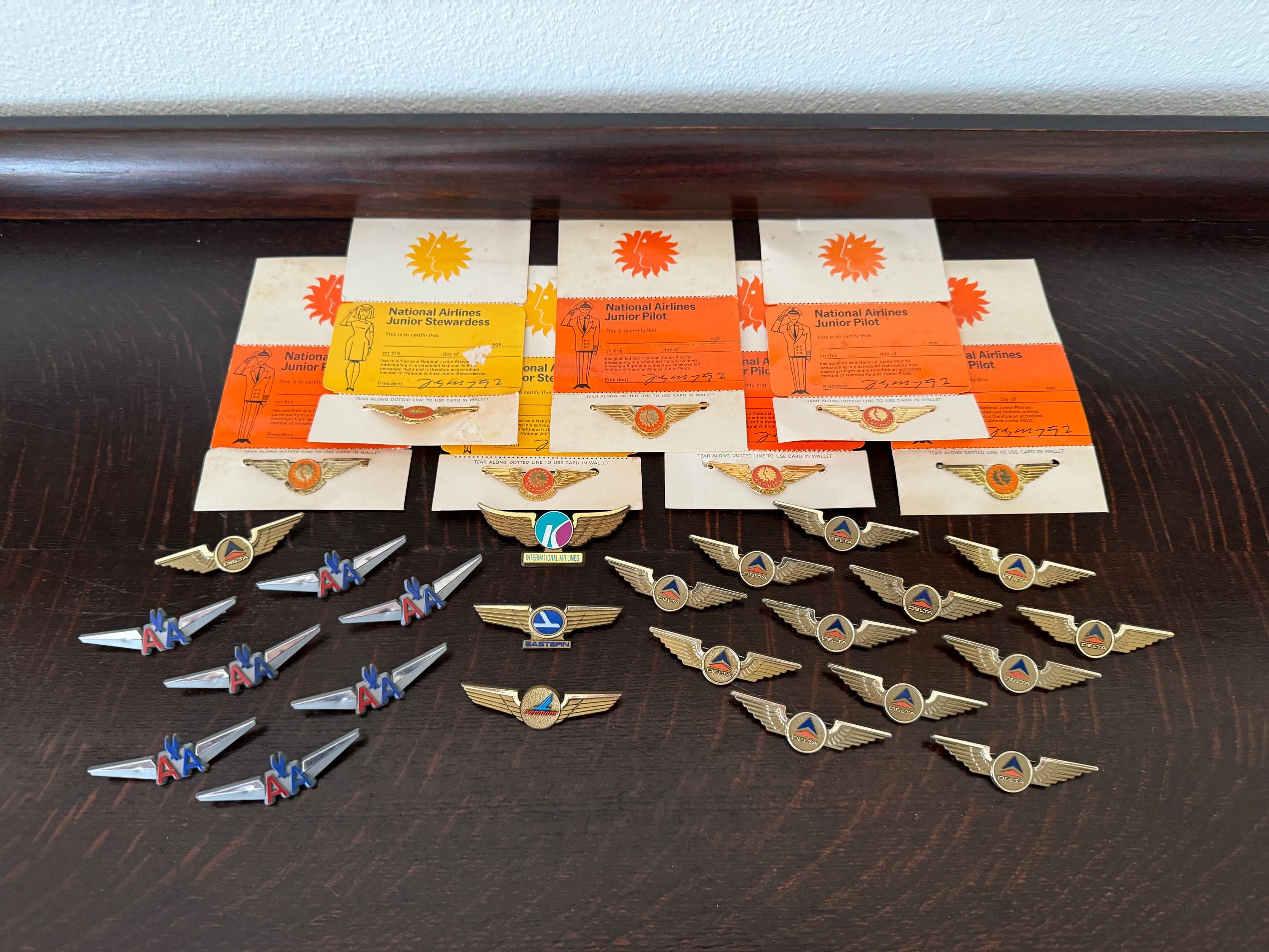 Pilot Wings American Airlines - Etsy