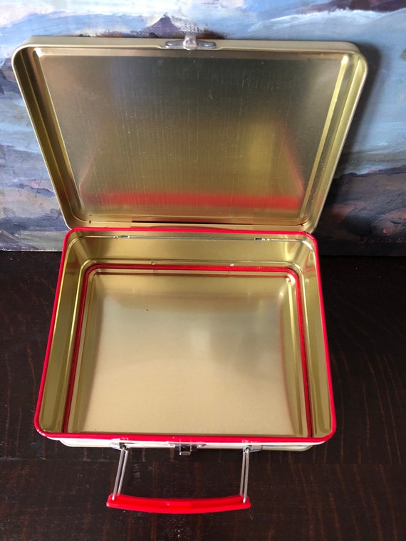 Vintage Cracker Jack Lunch Box Vintage Metal Cracker … Gem