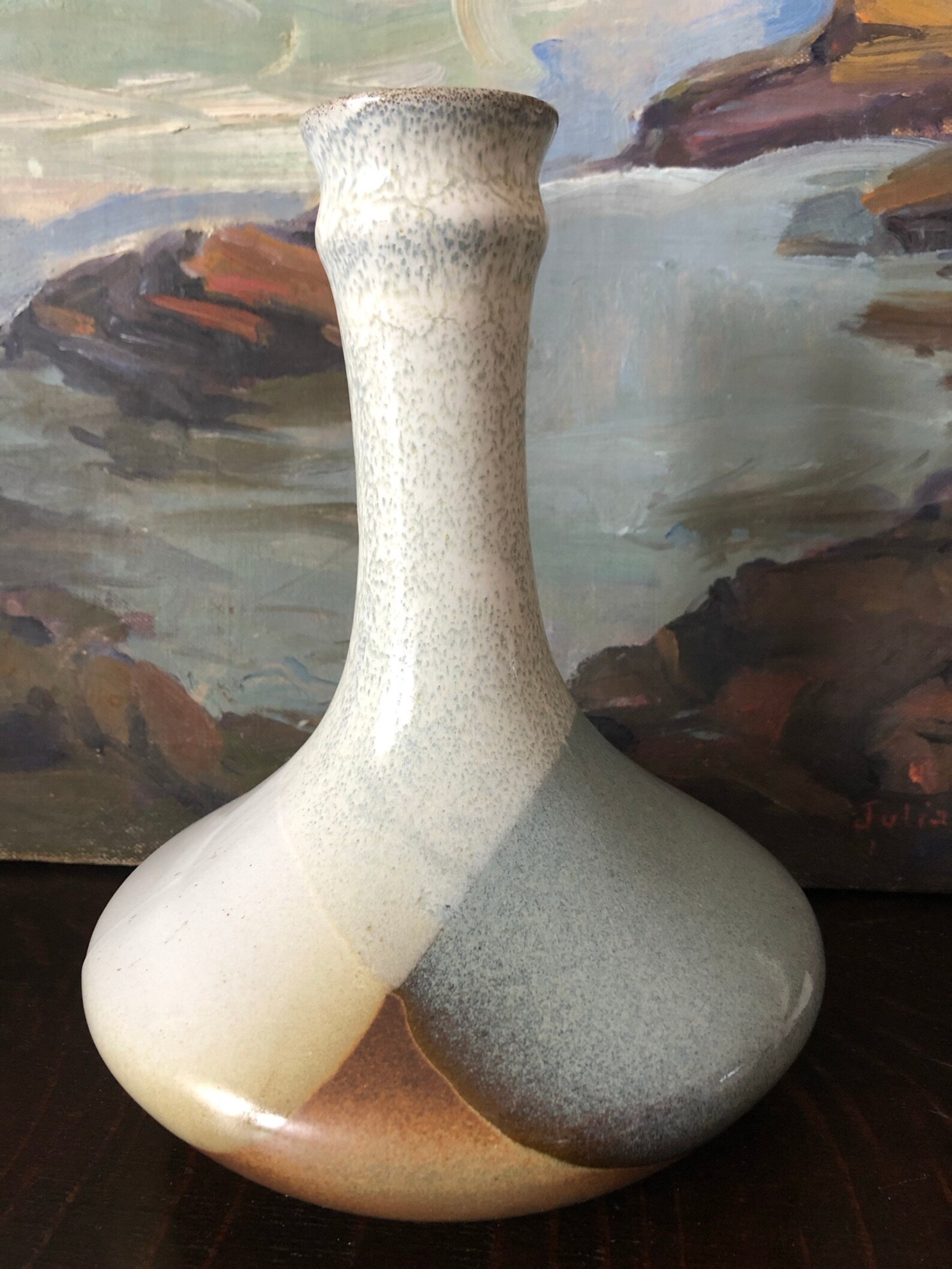 Vintage Robert Maxwell Pottery Craft Vase Vintage Pottery Etsy