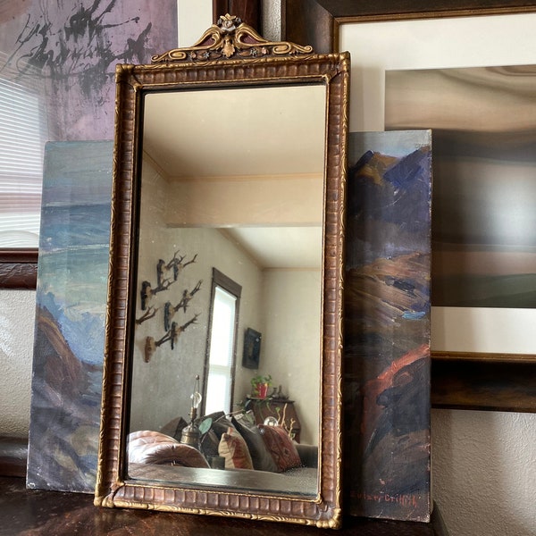 Antique Gold Mirrors - Etsy