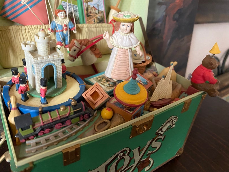 Vintage toy Symphony Music Box Vintage Musical Etsy