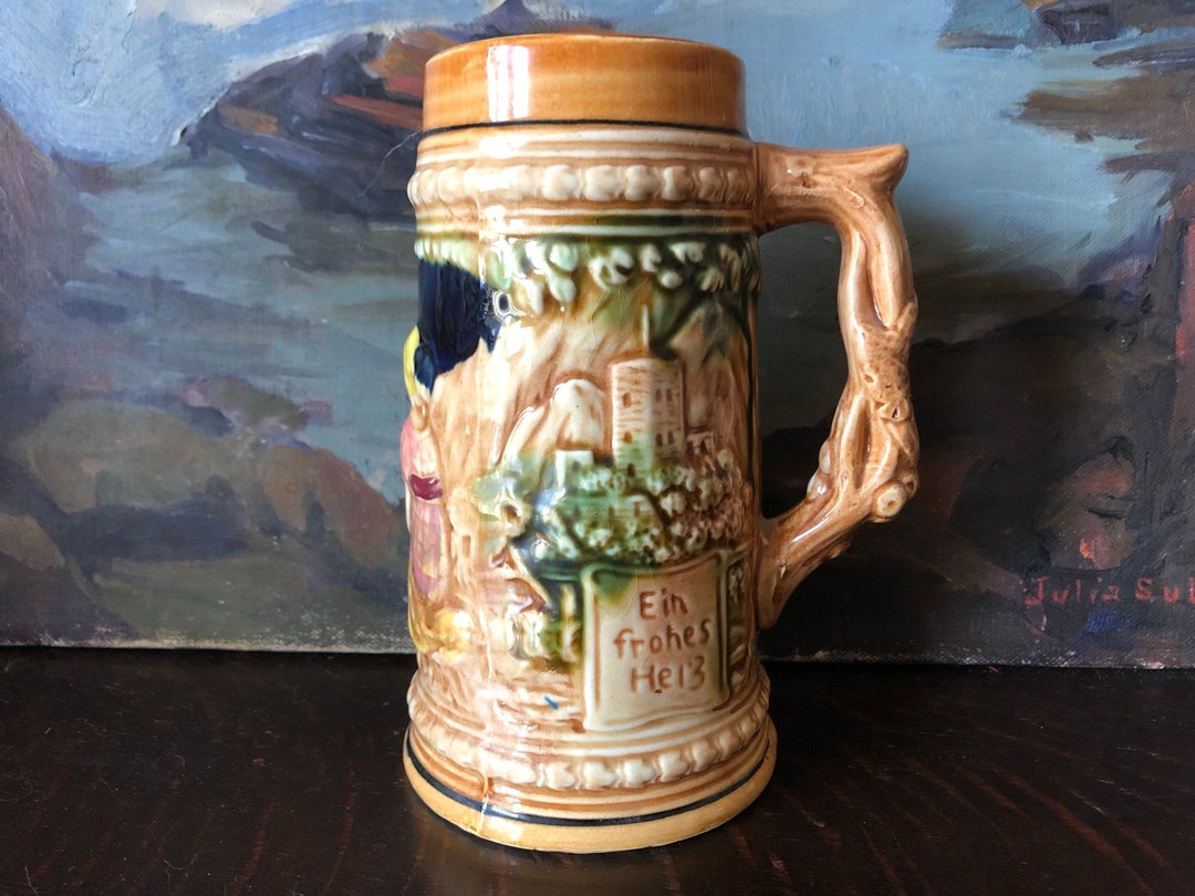 Vintage Mid Century German Beer Stein Vintage Napcoware Beer Stein