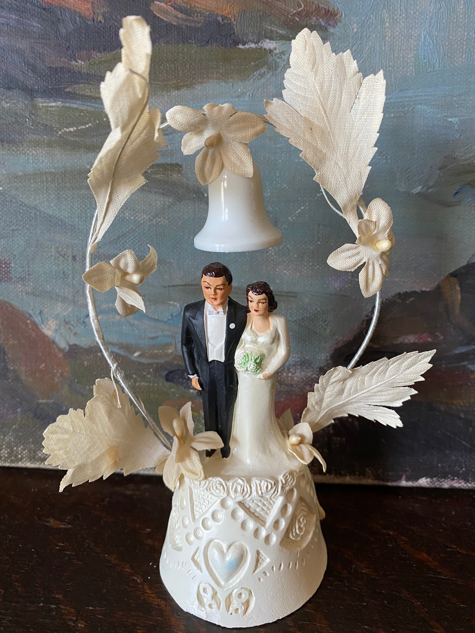 Vintage 1940'S Bride & Groom Wedding Cake Topper Vintage - Etsy Ireland