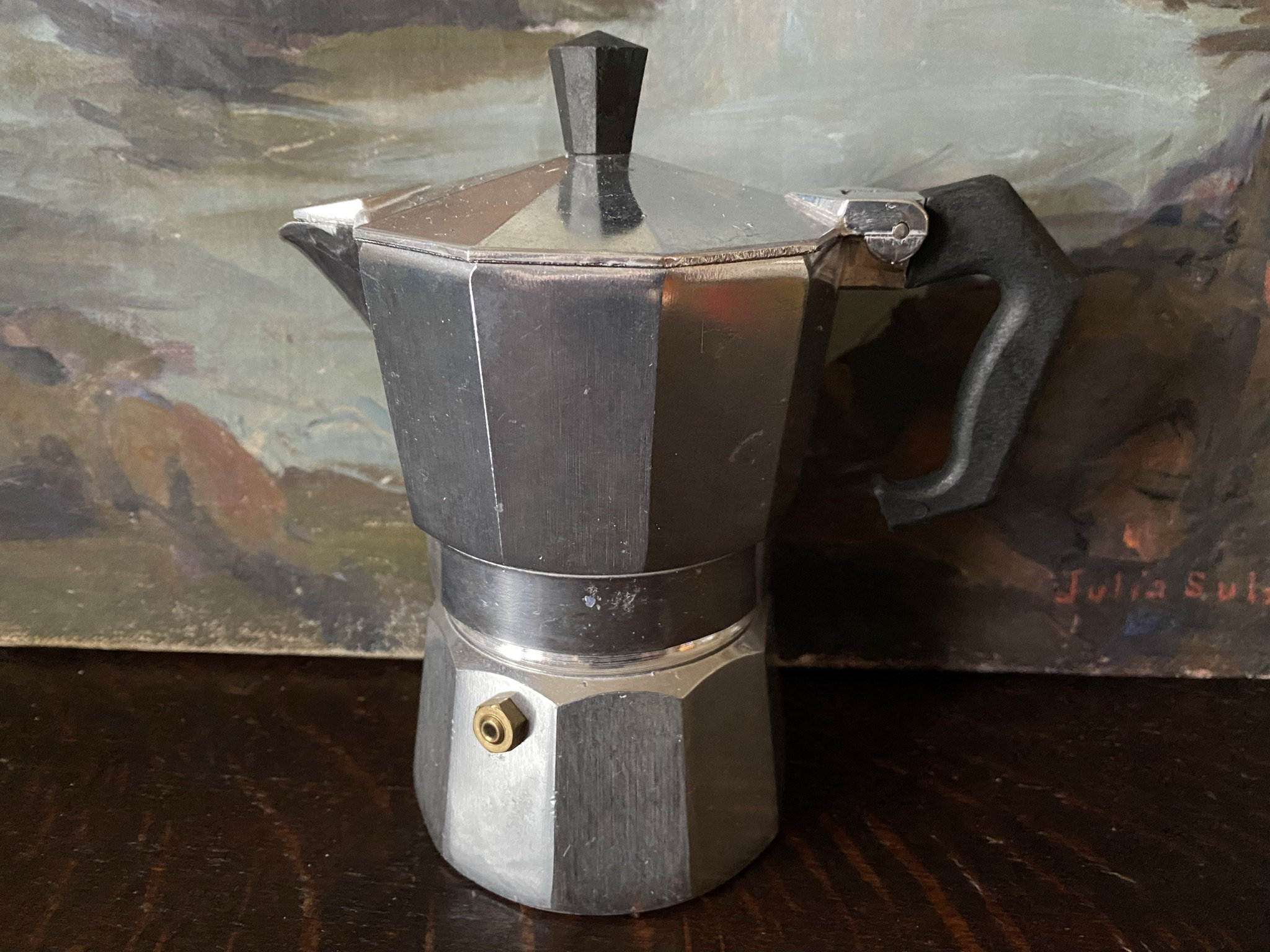 Vintage G.A.T. Italian Direct Flame Espresso Maker Vintage GAT Stovetop Espresso Maker Vintage