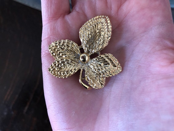 Vintage Gerry's Gold Flower Brooch Vintage Gerry'… - image 7