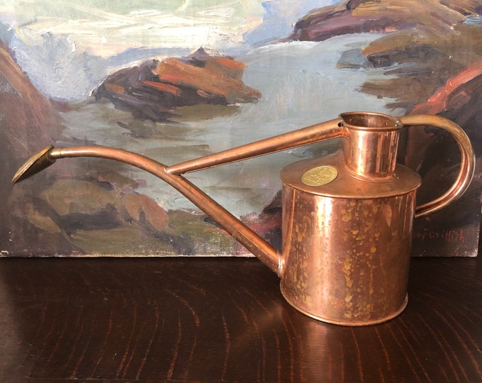 Vintage Haws Copper Watering Can Vintage Haws Watering Can Vintage