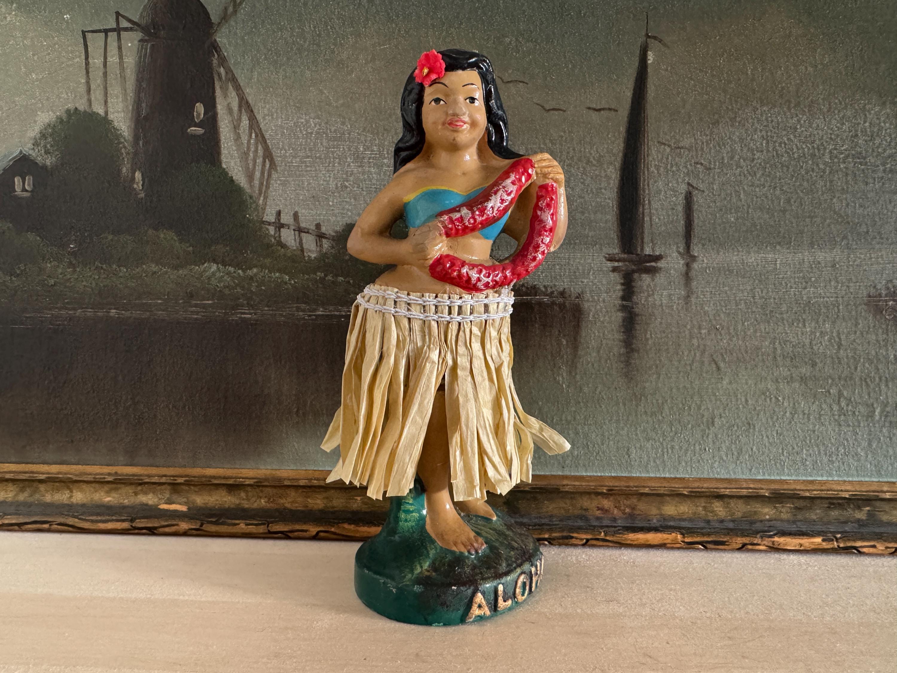 Vintage Hula Girl Figurines - Etsy