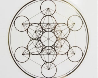 Metatron's Cube Sticker