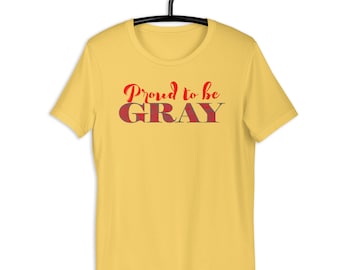 Proud To Be Gray Funny Gray Hair t-shirt
