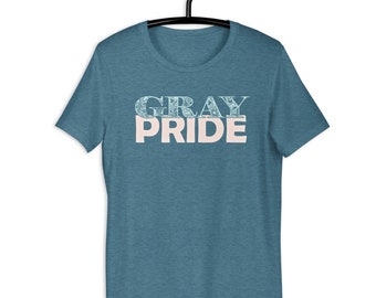 Gray Pride Funny Gray Hair t-shirt