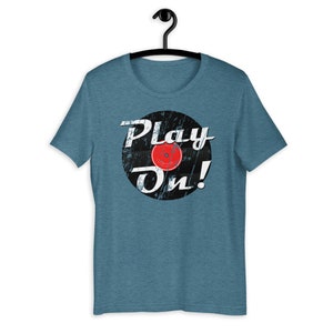 Play On LP Record Retro Unisex T-Shirt