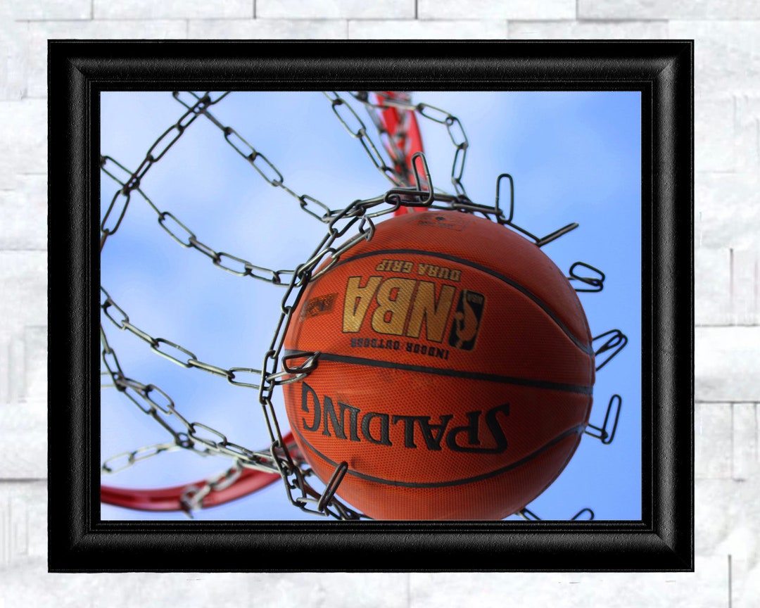 Basketball Net Art Basketball Photo Basketball Art Etsy