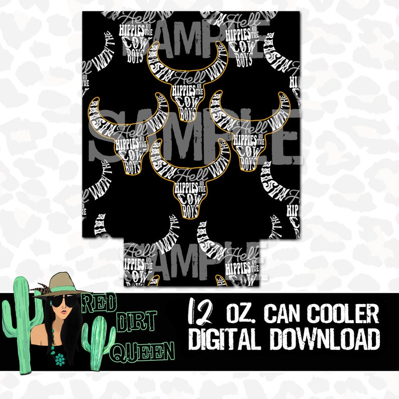 12 oz can cooler png Can Cooler template Sublimation download Digital download