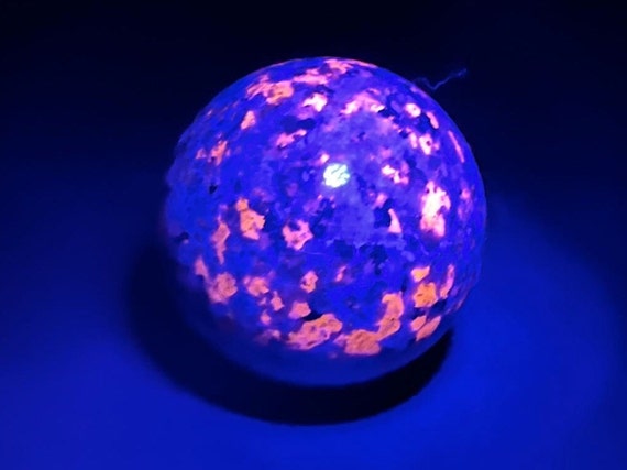 Yooperlite Sphere, Orb, Ball, Glows Under UV Black Light! - Etsy