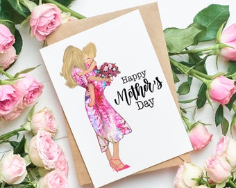 Mother's Day Card, Mother's Day Gift, Mothers Day Card, Mother's Day Gift, Gift for mom, Greeting Card, Mothers Day Personalized, Mom Gift