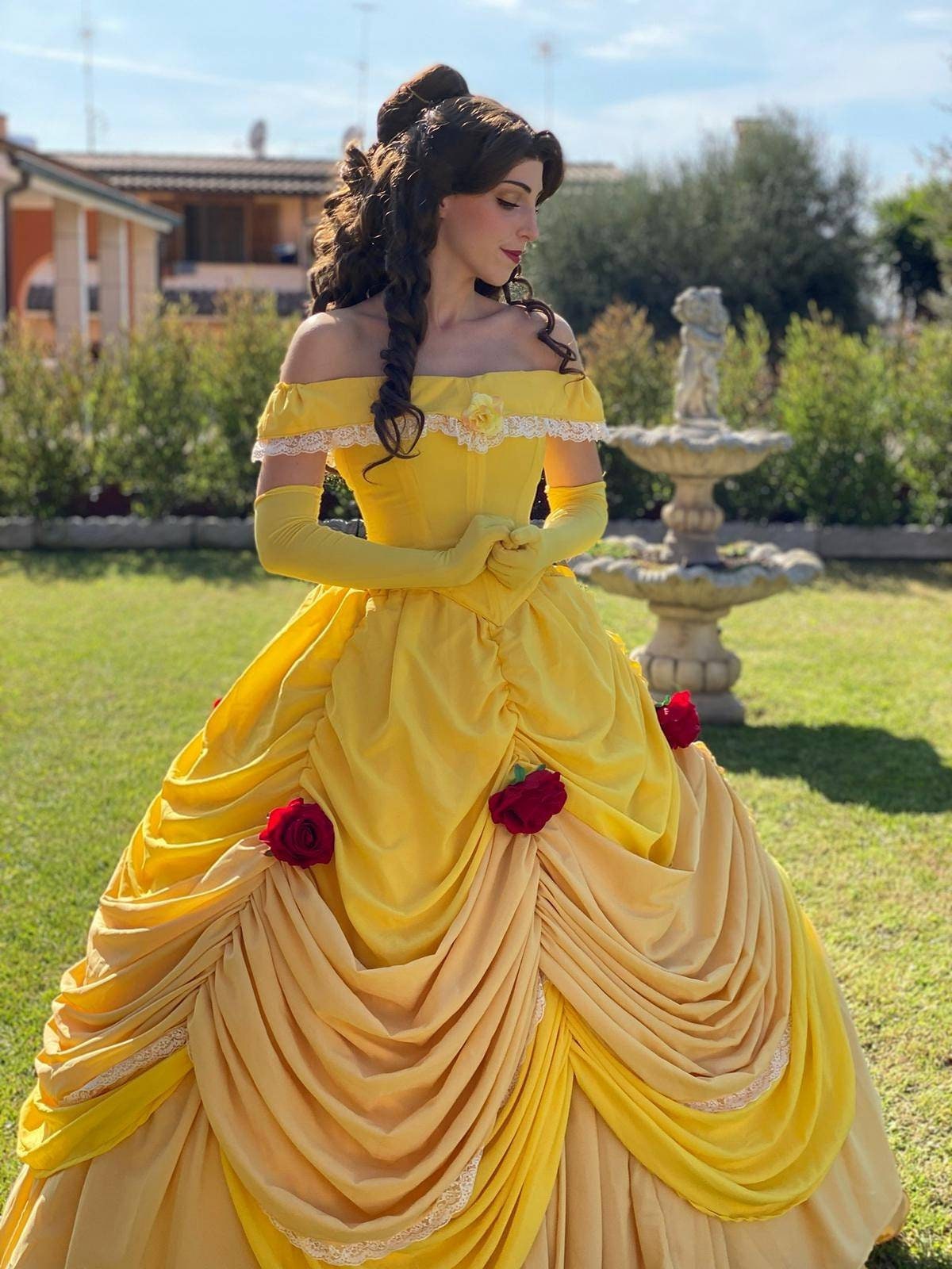 Belle dress princess party belle princess dress for adult Etsy