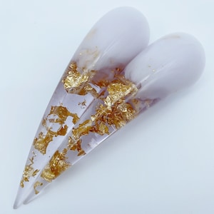White & Gold Oni Horns
