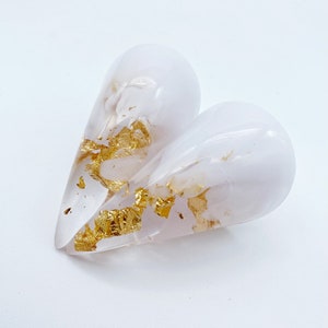 White & Gold Devil horns