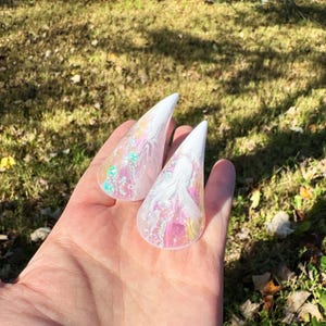 UV white Devil horns